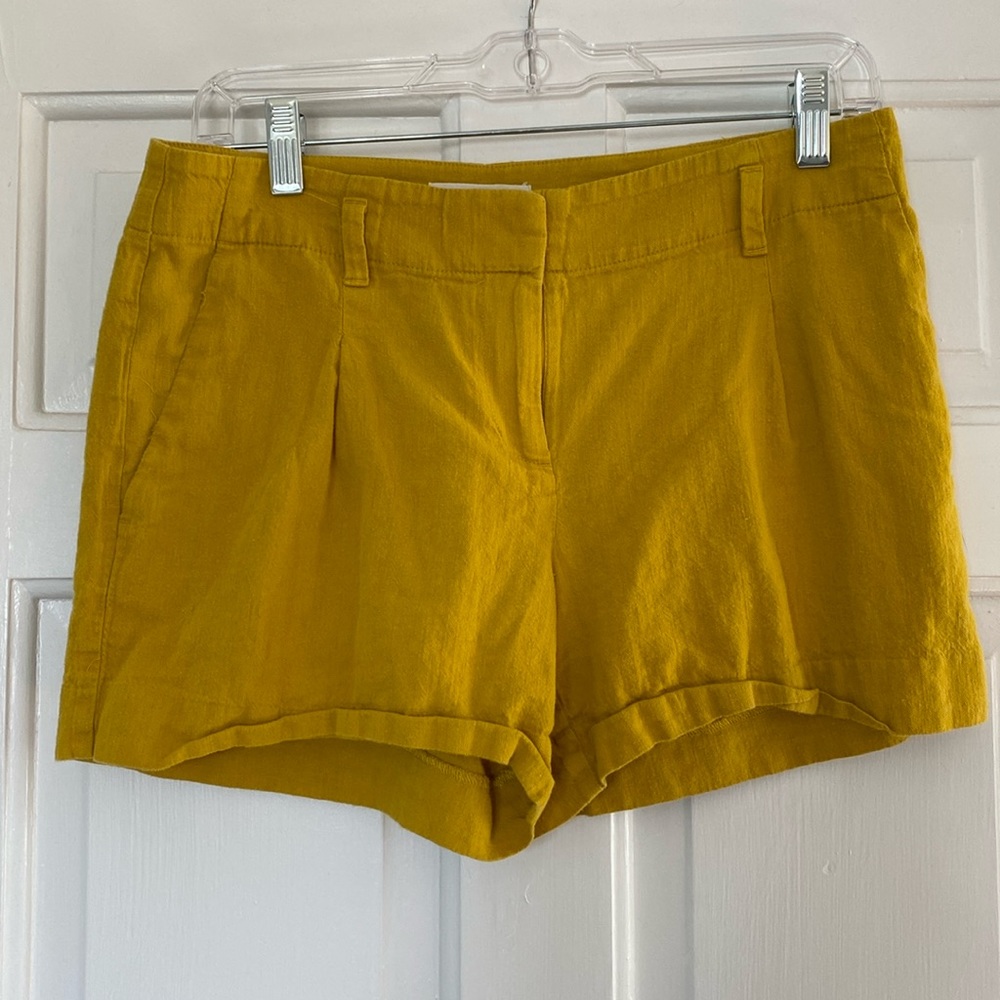 LOFT linen blend shorts size 0